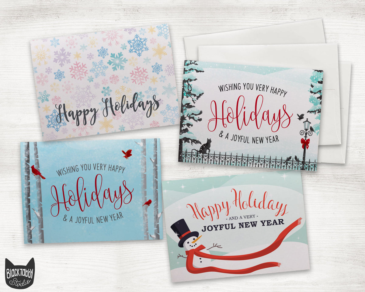 Small batch, blank holiday cards – Larksome Goods