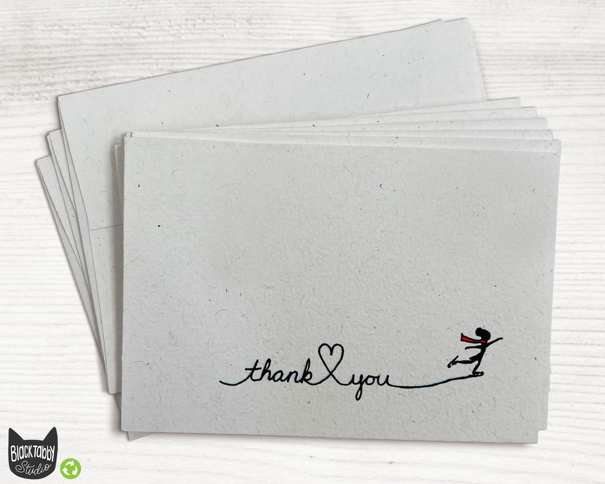 Cute & Colorful Thank You Sticker Seals for Envelopes & Stationery – Black  Tabby Studio